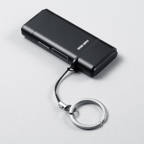 ADR-5TCMSD3BK / UHS-II対応 USB Type-C ＆ USB-A カードリーダー