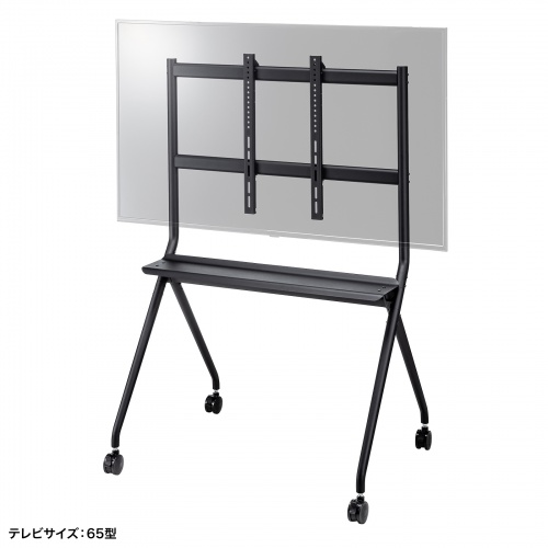 CR-PL57BK / 50～86型対応ディスプレイスタンド（高耐荷重）